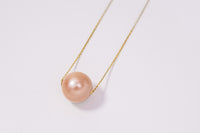 Candy Glow Pearl Pendant Necklace