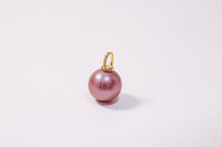 Royal Glow：Purple Natural Pearl Pendant