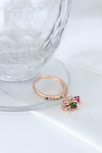 Enchanted Bloom Tourmaline Ring