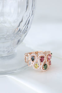 Crown of Fortune Tourmaline Ring