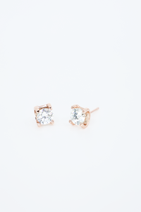 1 Ct Brilliance Square Moissanite Stud Earrings